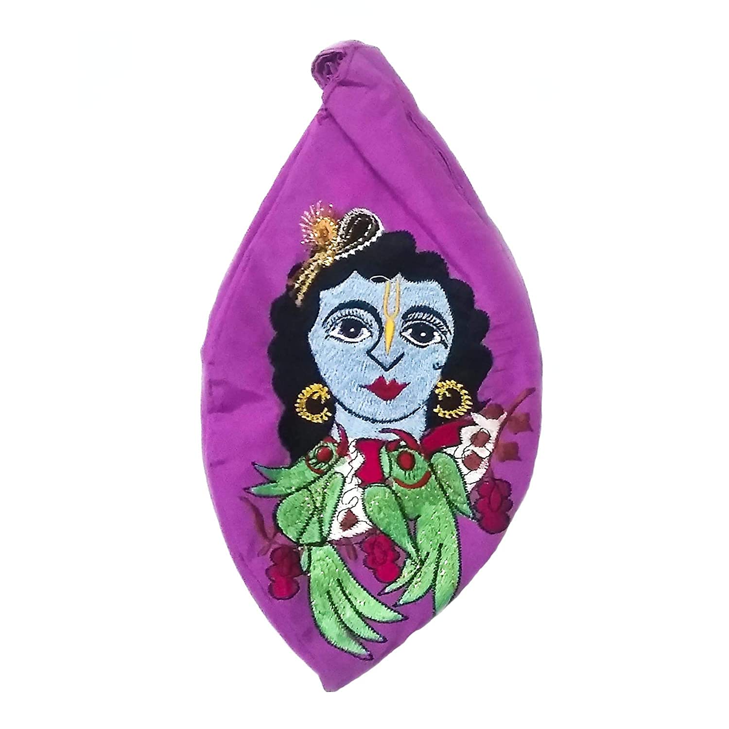 Sac en soie Mala Theli Aashita Creations : protégez votre mala de la poussière et des nœuds