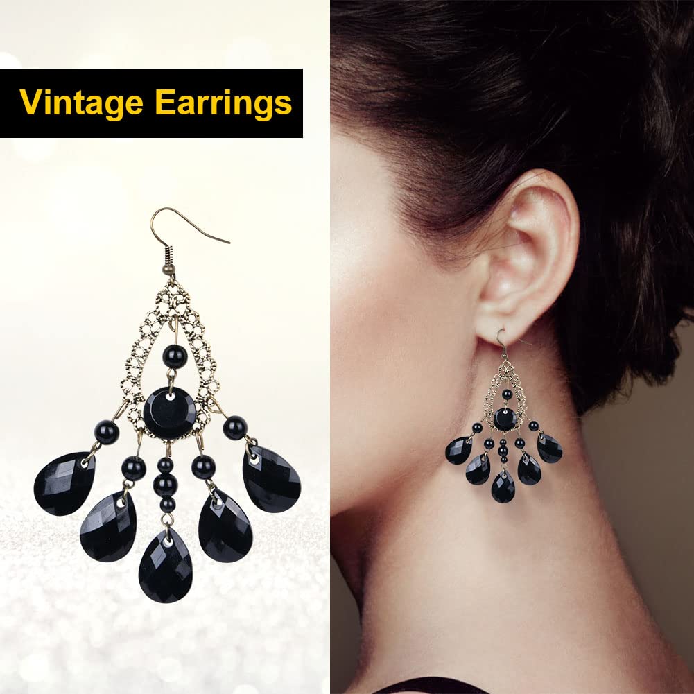 Aomig Accessori Anni '20, 6 Pz 1920 Accessori Set 20' Anni per Donna