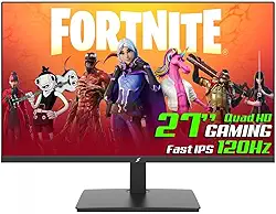 Monitor Gamer Superframe View, 27 Pol, Quad Hd, Fast Ips, 120hz, 110% Srgb, Hdr, Freesync, Hdmi/dp, Sfvwfb-27120-qhd-pro