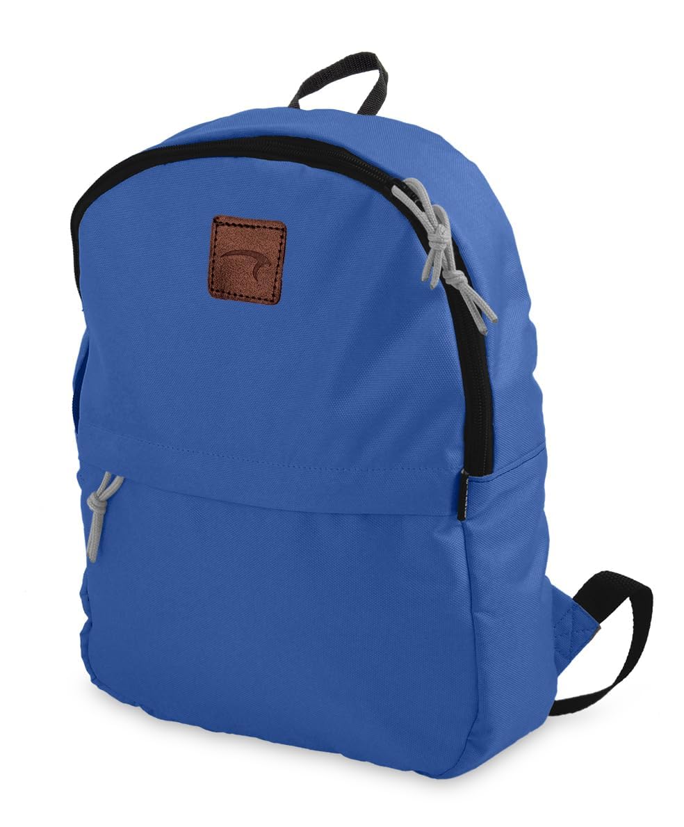 Mintra Office Backpack, Water-resistant Everyday Bag with Adjustable Straps, Unisex Backpack for Travel, College, Multi-Compartments with Secure Zippers, Blue, 10L Mini, 10