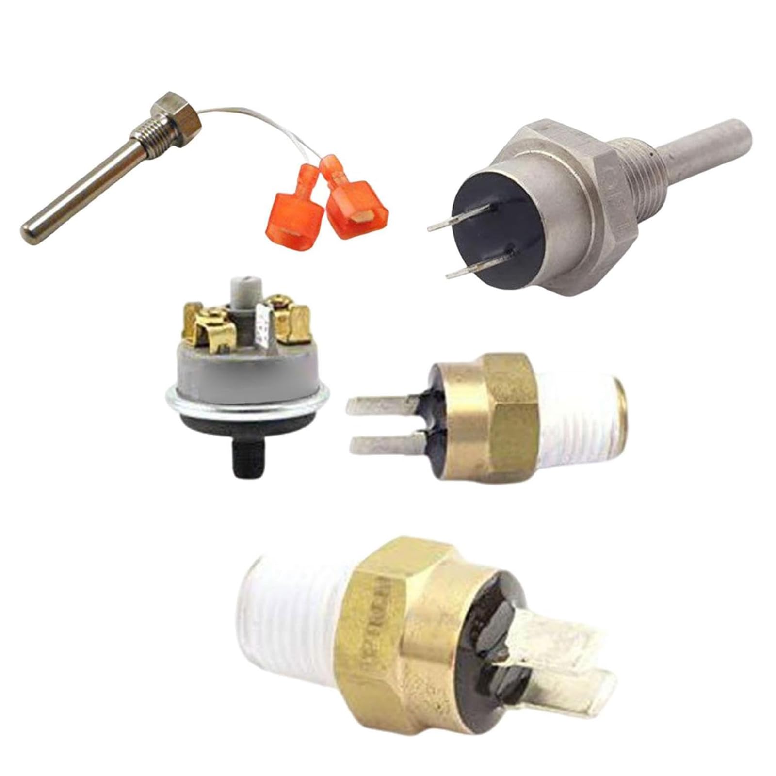 Kalttoy Professional Pool Heater Sensors Heating Systems Maintenance Part Pool Temperature Control Heater Thermistor for Maintenance Part