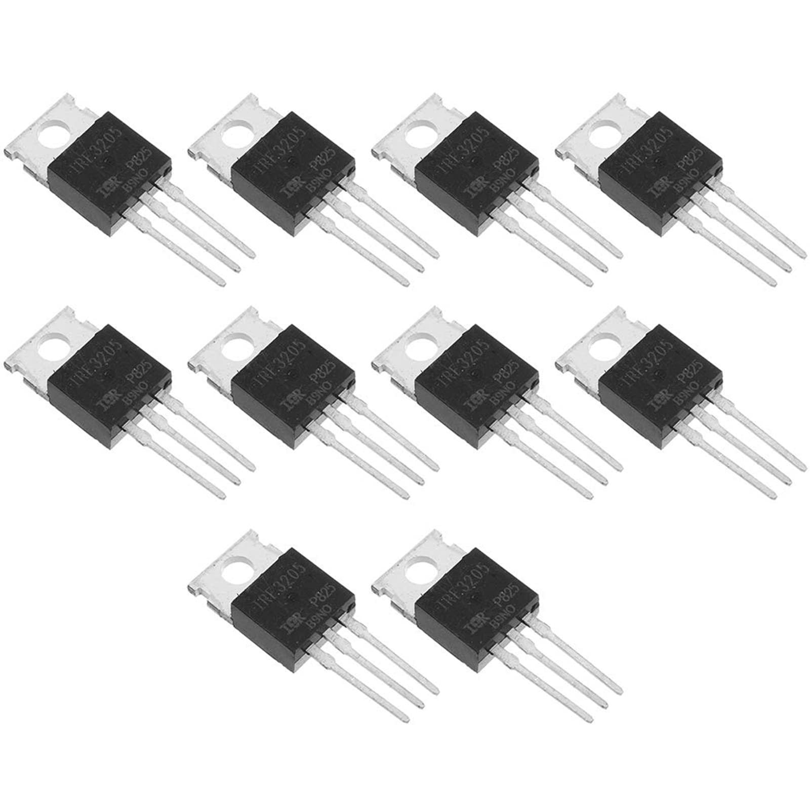 PENGLIN 10PCS IRF3205PBF IRF3205 3205 N Channel Power MOSFET Transistor,110 A, 55 V, 0.008 ohm TO-220AB