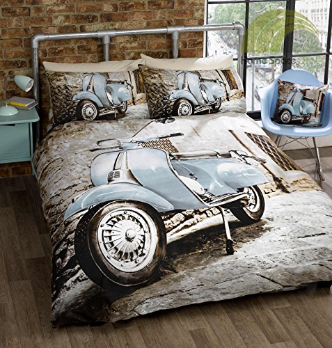 Homespace Direct Photographic Scooter Blue Singolo...