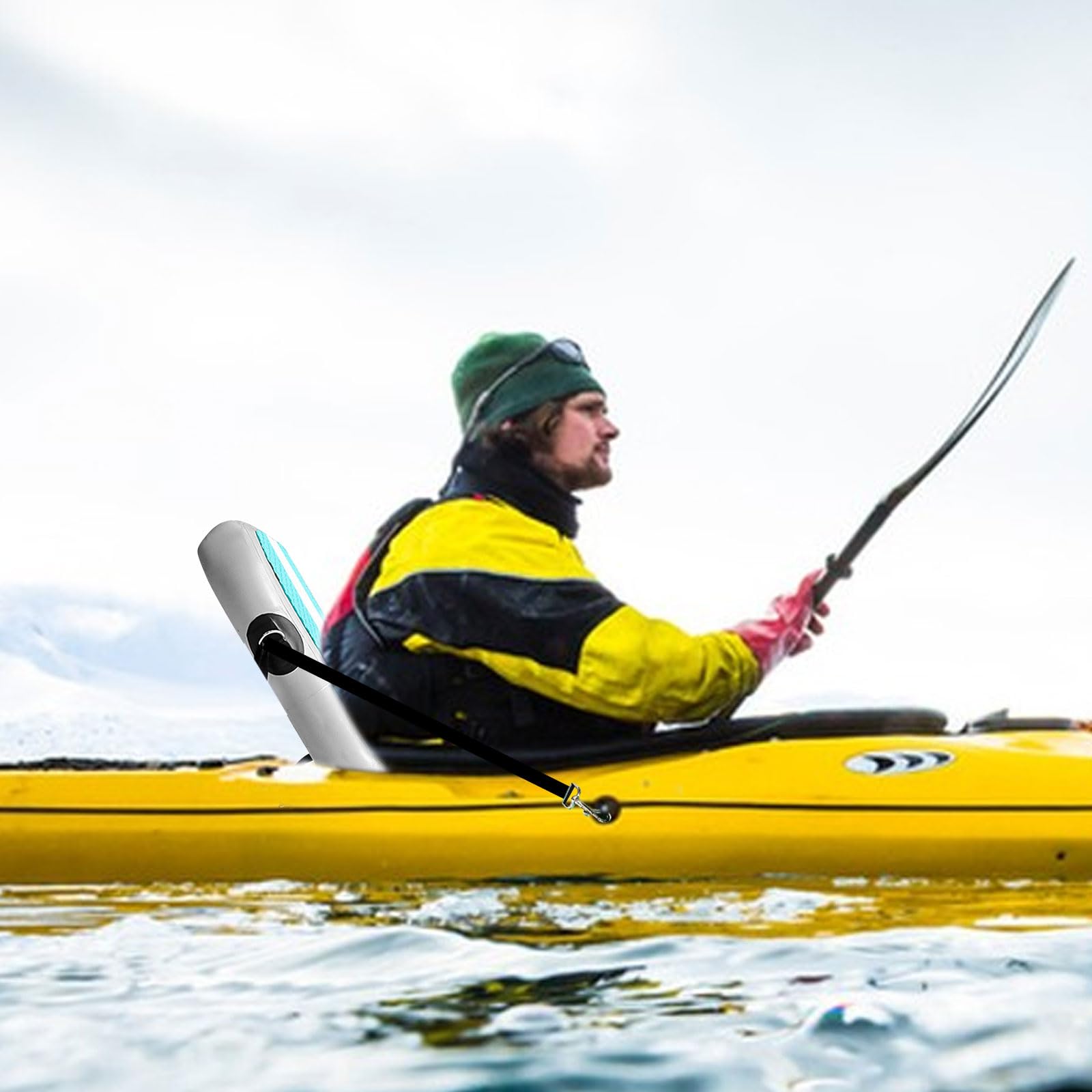 Sedile gonfiabile per kayak con supporto posteriore, sedile gonfiabile aggiuntivo per tavole gonfiabili, sedile per canoa, sedile per barca, sedile SUP, sedili kayak di supporto, confezione da 2