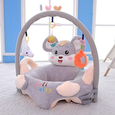 Amazon Co Jp ベビーソファー お座り勉強チェア ウサギ 可愛い イス 象 カエル ぬいぐるみ 6 18ヶ月 幼児椅子 手すり付 ペンギン 豚 座布団 滑り止め付 ふわふわ 気持ちいい ベビーグッズ お食事 保育園 55cm ベビー マタニティ