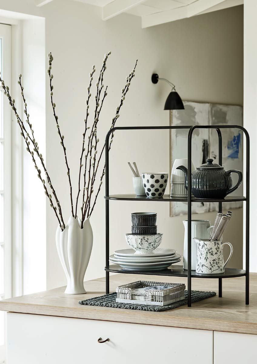 GreenGate - Schüssel mit Deckel - Alice - Kunststoff - grau - 3er Set