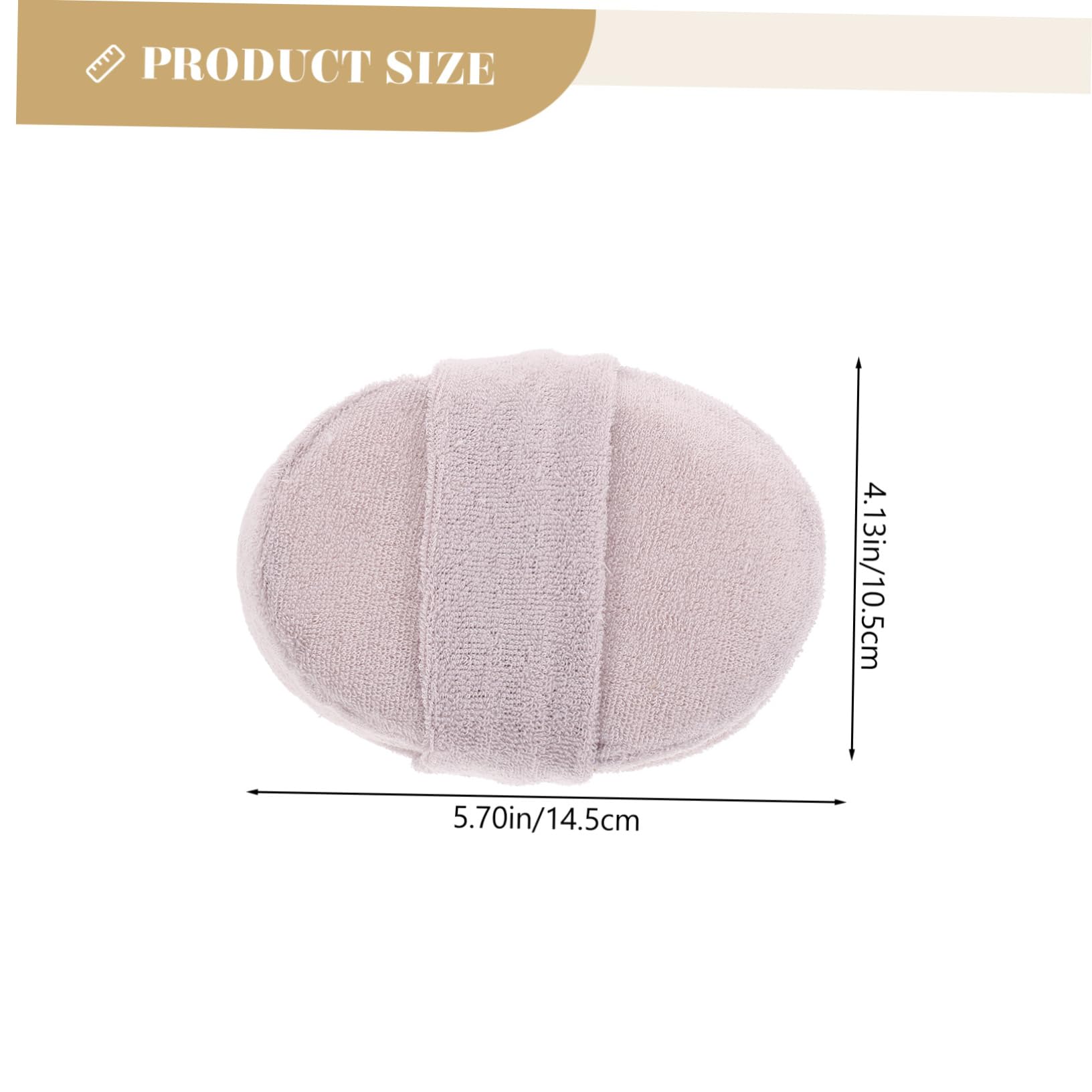 Didiseaon 12pezzi Spugne Esfolianti Luffa Naturale Panni Doccia Per Uomo e Donna Scrubber Morbido Per Bagno Pad Per Esfoliazione Della Grigio
