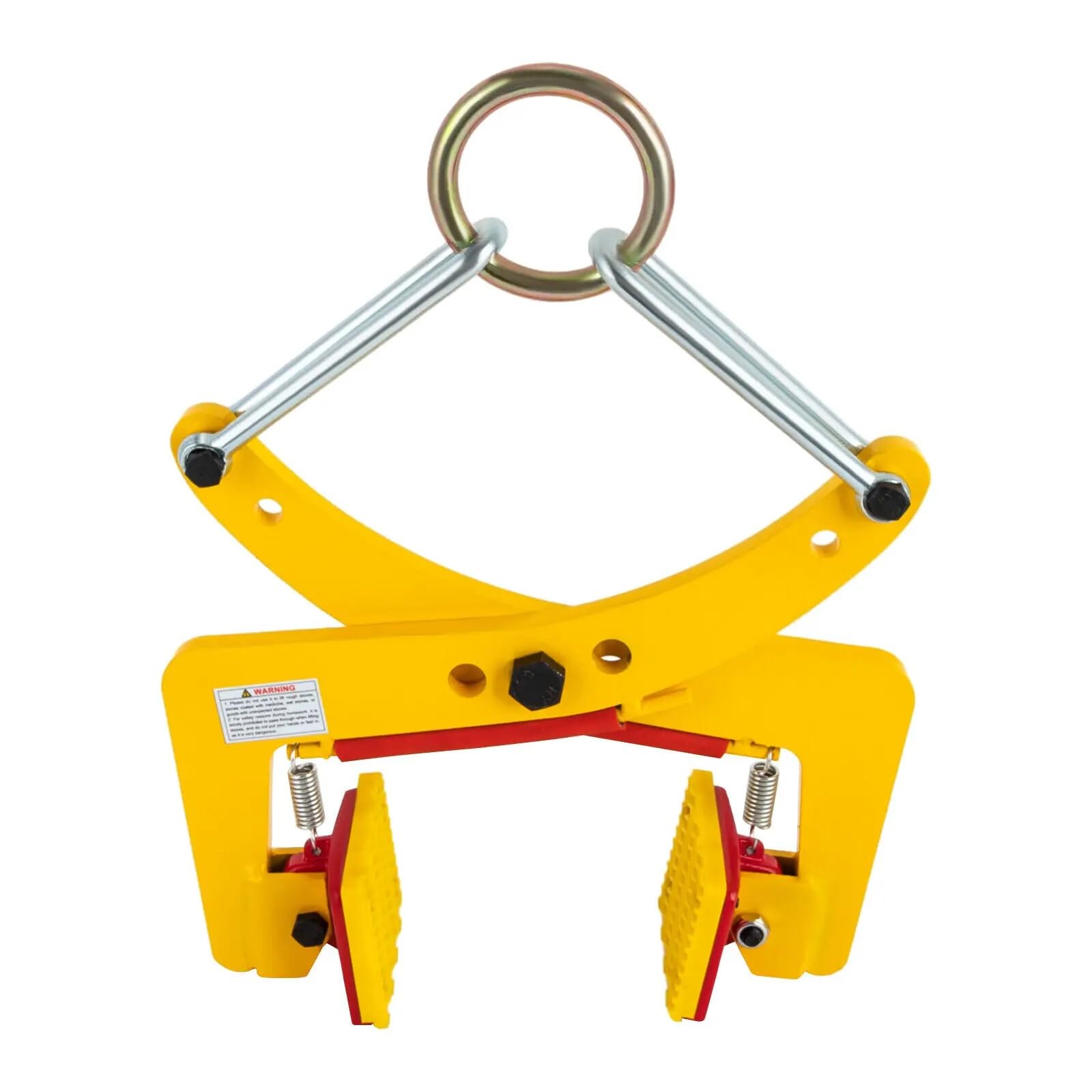 Mnmioio One Color Lifting Clamp, 280Kg/617 Lbs Ring Lifting Clamp Anti-Slip Chuck & Installing Concrete Blocks & Stone Carrying