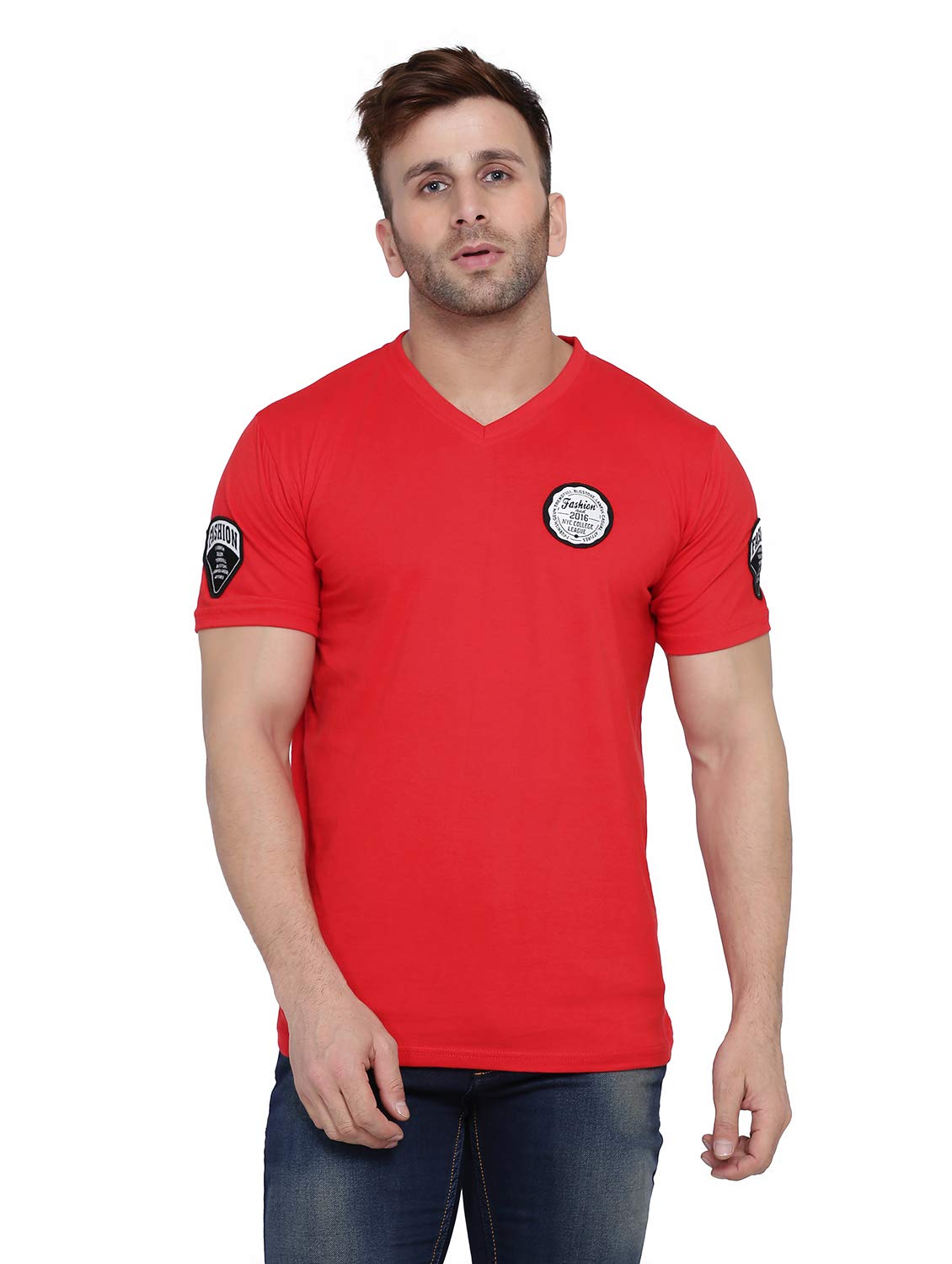 Geum Men's_V Neck_Tshirt