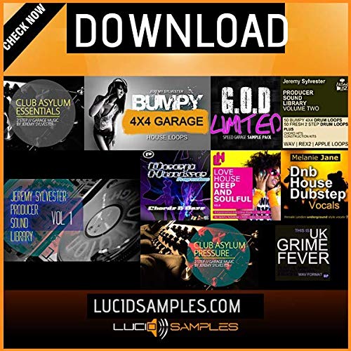 Kit MAO UK Garage bundle 10 en 1 téléchargement samples audio House loops MIDI