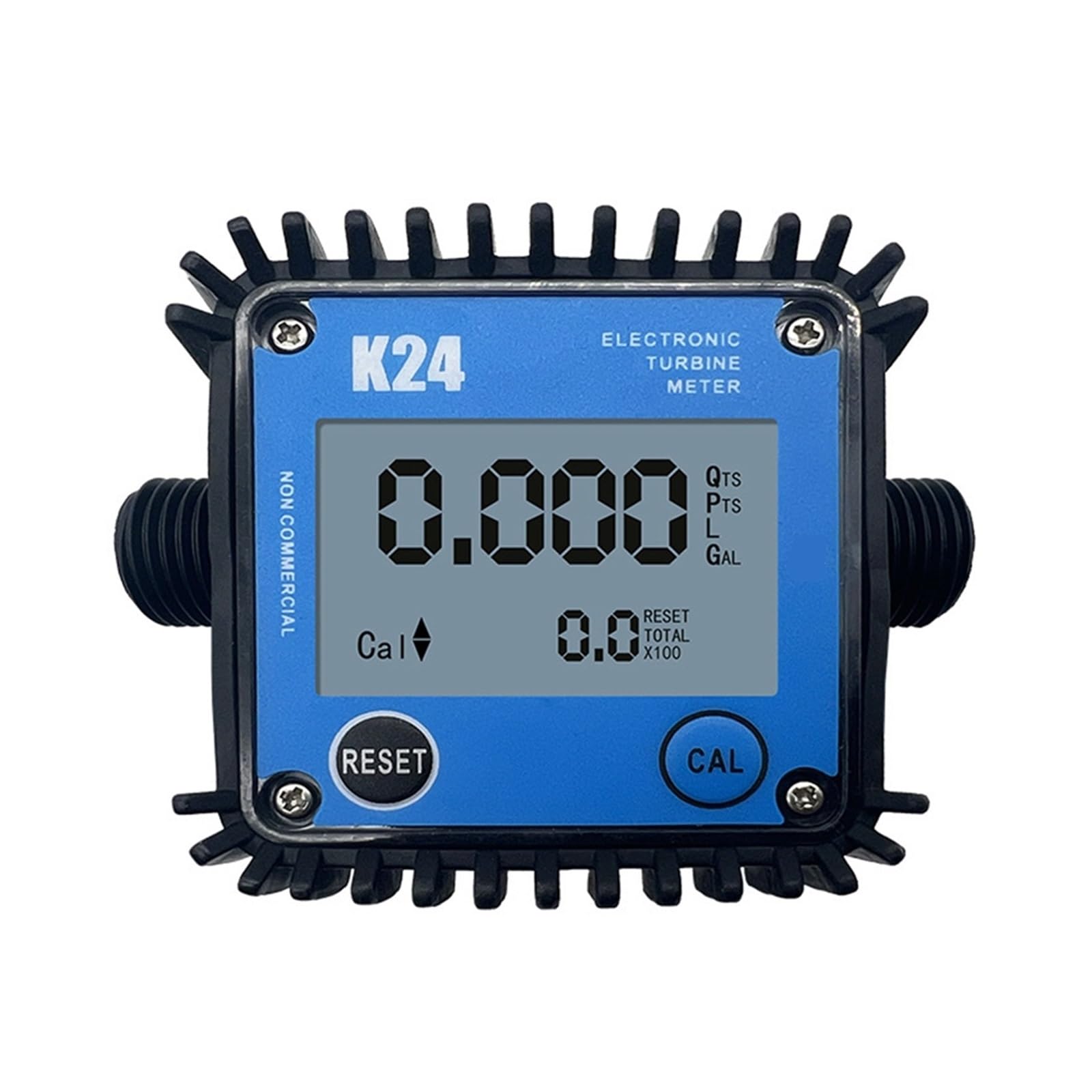 Ciśnieniomiernik, cyfrowy ciśnieniomiernik K24 Cyfrowy wyświetlacz LCD Przepływomierz paliwa 0,1-7 l/min Wielokolorowy