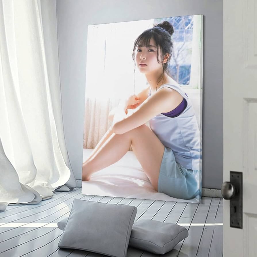 アートポスター：６９あやめの池と飛び石 アートポスター：69あやめの池と飛び石 Amazon.co.jp: 筒井
