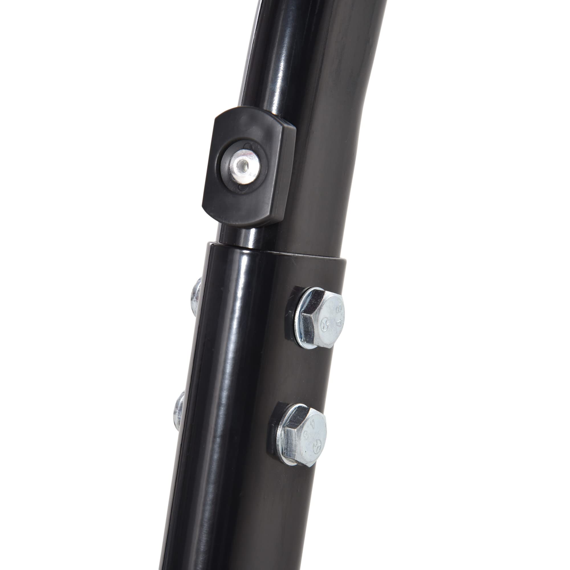 DURHAND Cavalletto Alzamoto Posteriore Universale e Regolabile Cavalletto Spostamoto per Moto Sportive Fino 200kg Nero