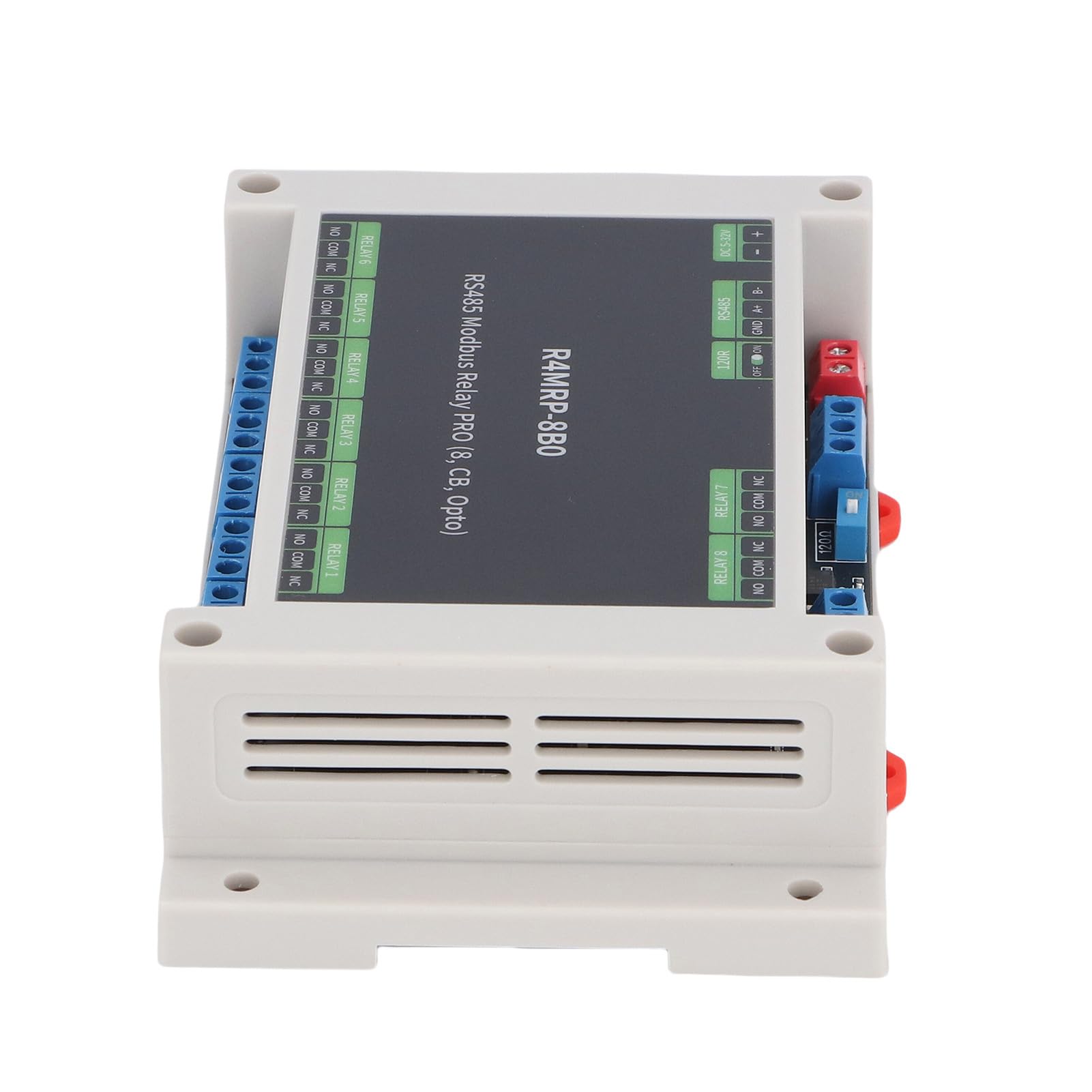 Zunate Módulo de Relé Modbus RTU de 8 Canales