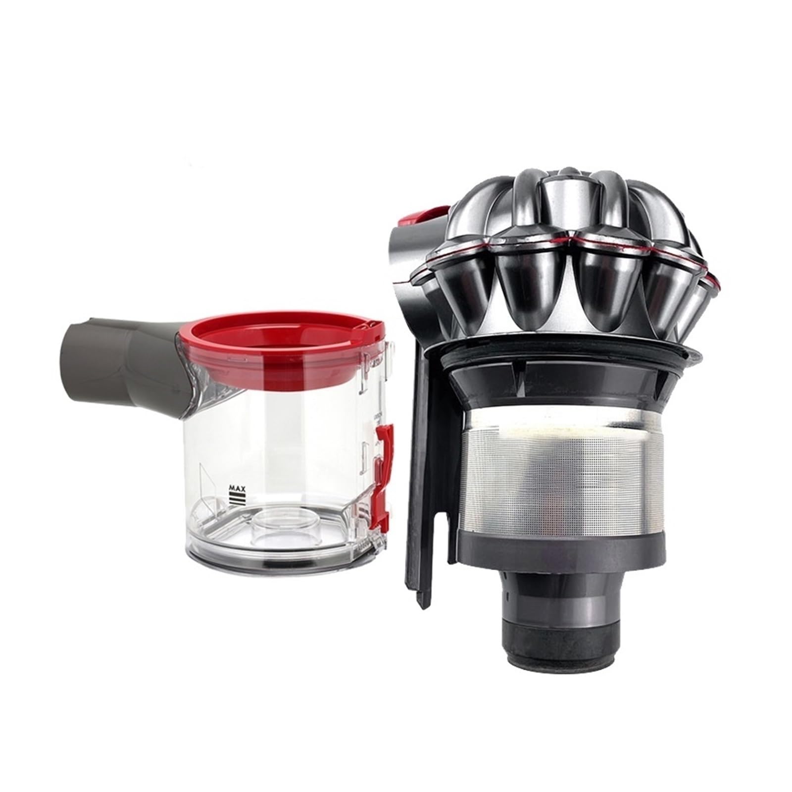 Kompatibel für Dyson V7 V8. HEPA Filter Cyclone Dust Cup Motor Body Kit Roboter Staubsauger Ersatz Home Zubehör Teile Alt(Set 22-2PCS)