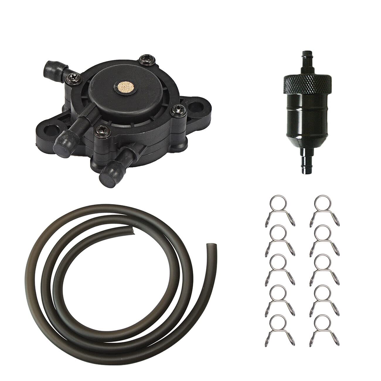 Filtro Carburante Kit Pompa E Per Motori Predator 212cc, 196cc, Honda GX160, GX200 - Per Go-kart, Mini Bike, Attrezzi - Nuovo Compatibile Motore Polini Minimoto - Foto 6