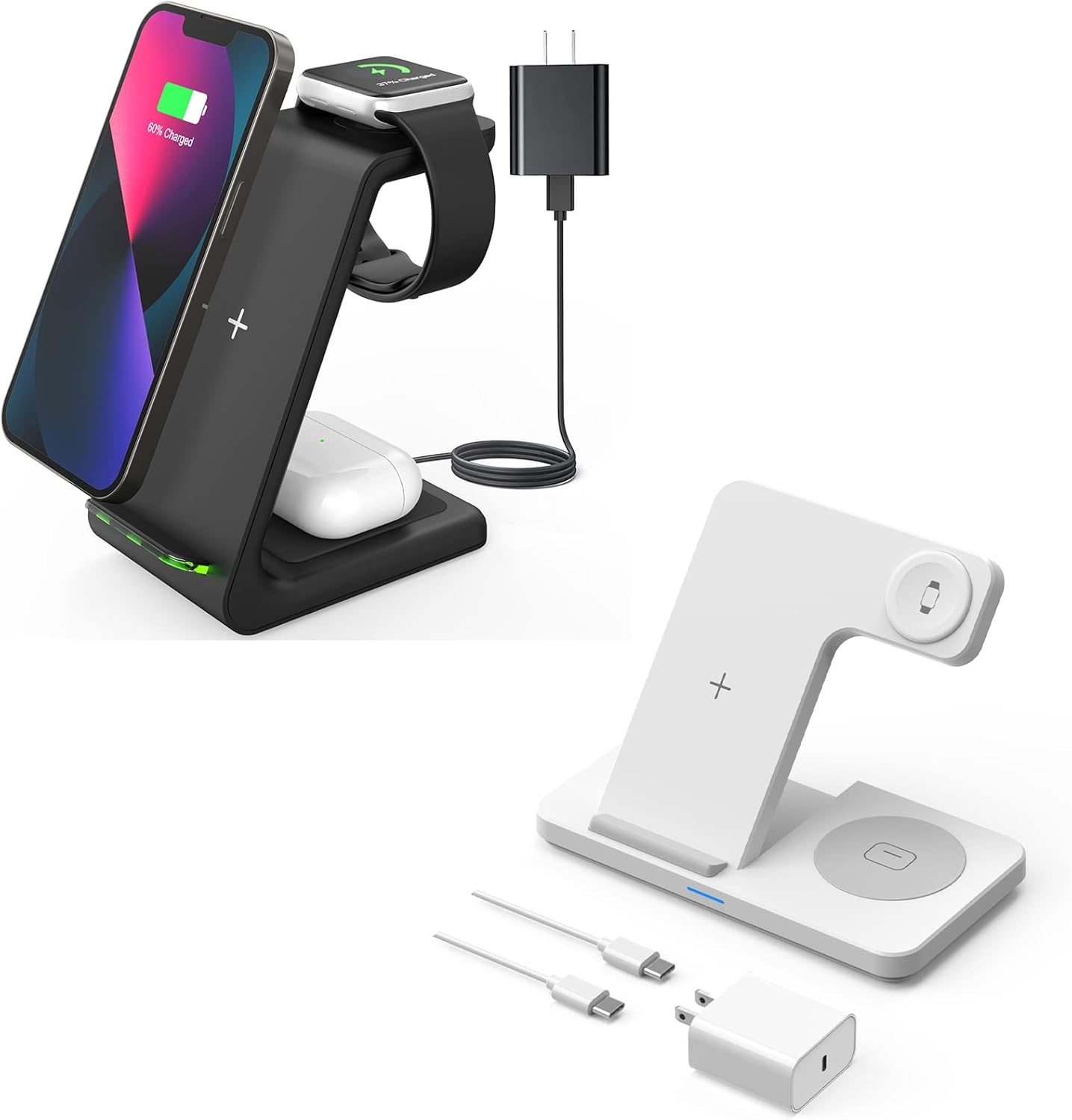 JoyGeek 3in1 Wireless Charging Station, Classic Model