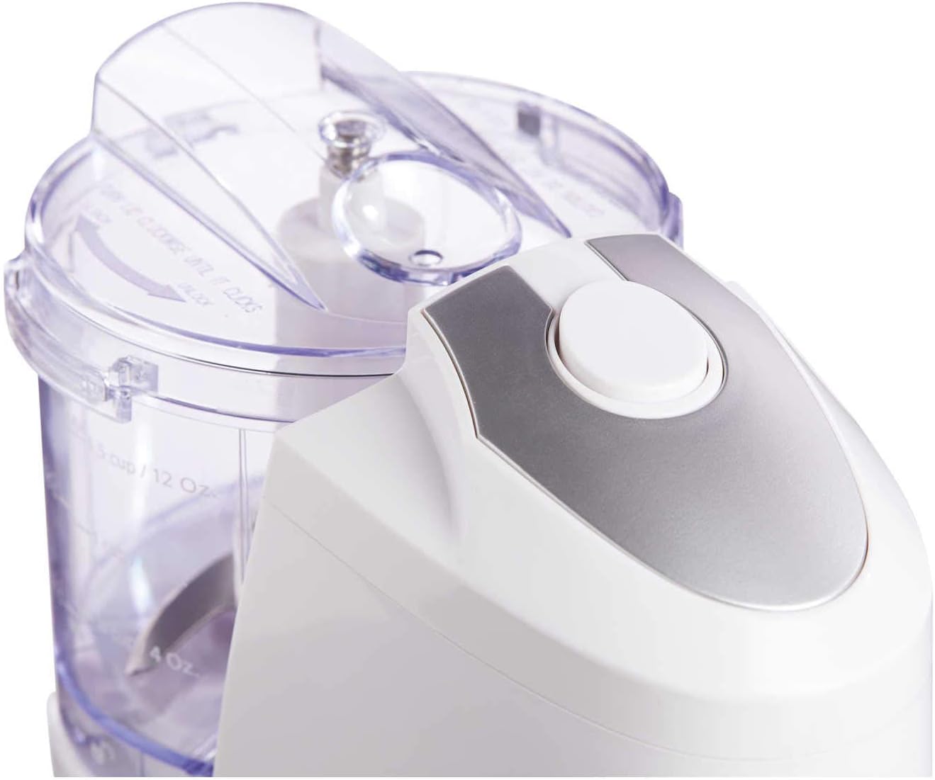 Top view of Ambiano Mini Food Chopper with control button