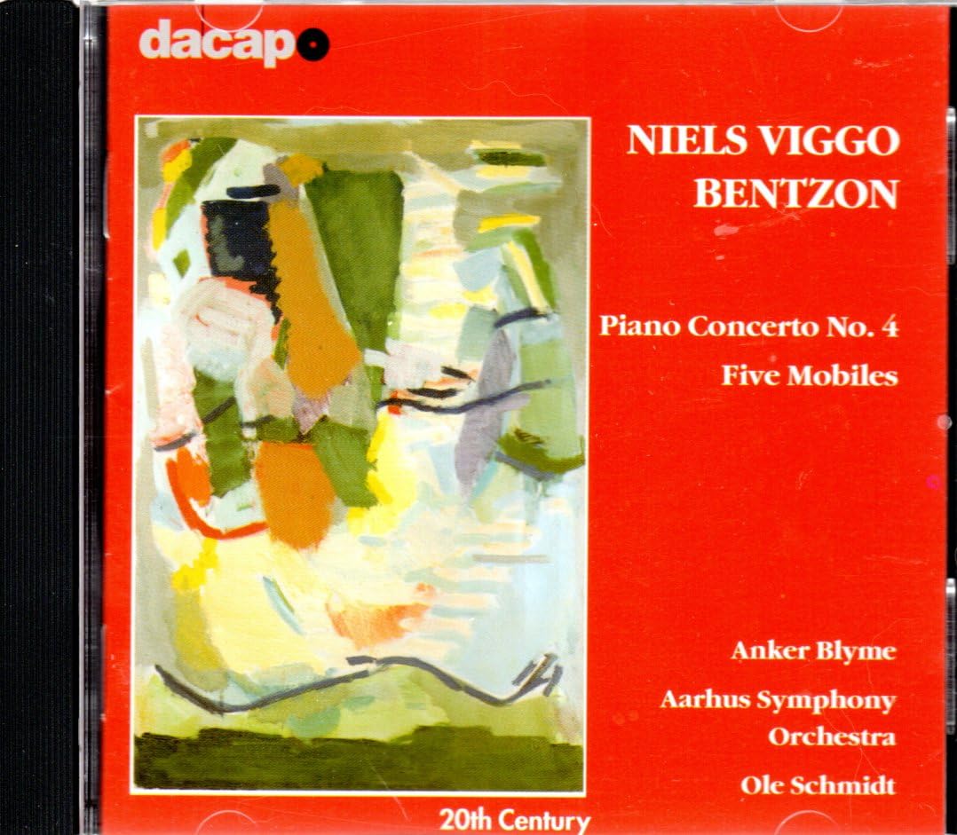 Niels Viggo Bentzon, - Piano Concerto No. 4 / Five Mobiles CD Audio