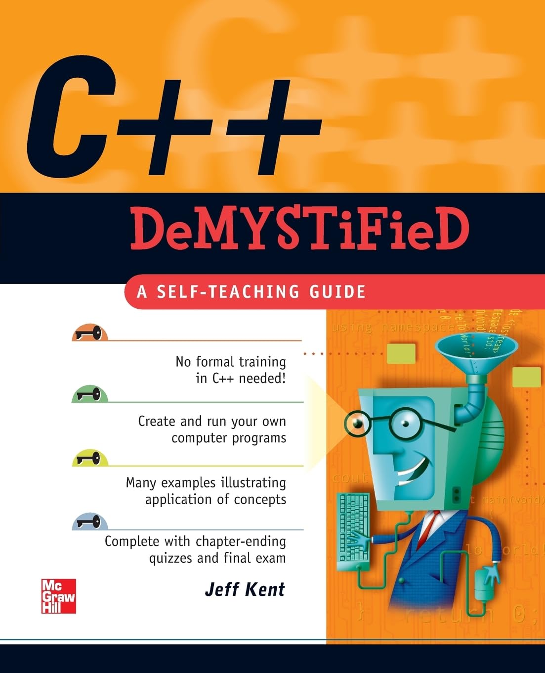 C++ Demystified.by Kent  New 9780072253702 Fast Free Shipping<|