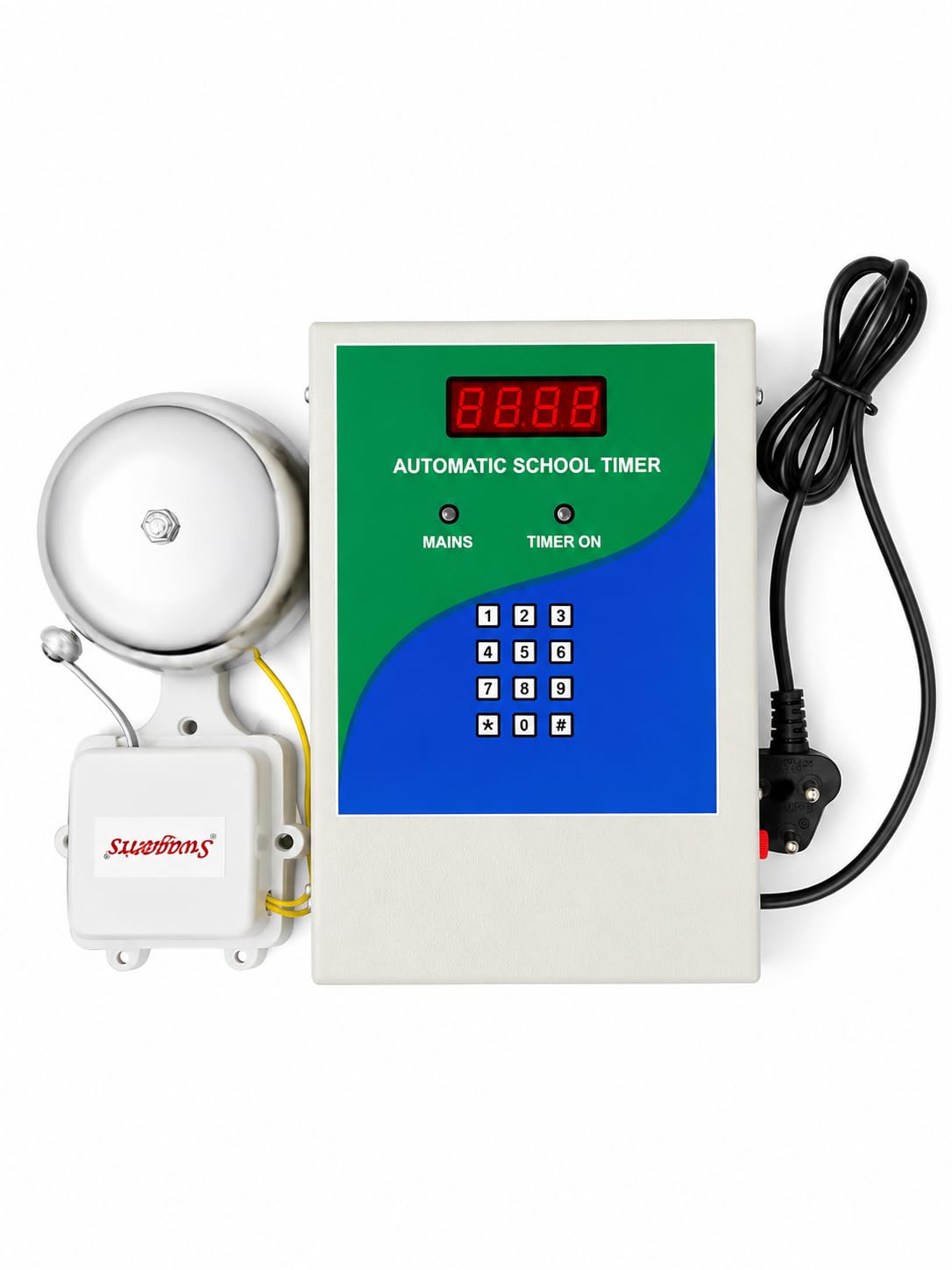 swaggers Basic Timer Automatic/Electric School Management Timer Device | 1 Year Warranty