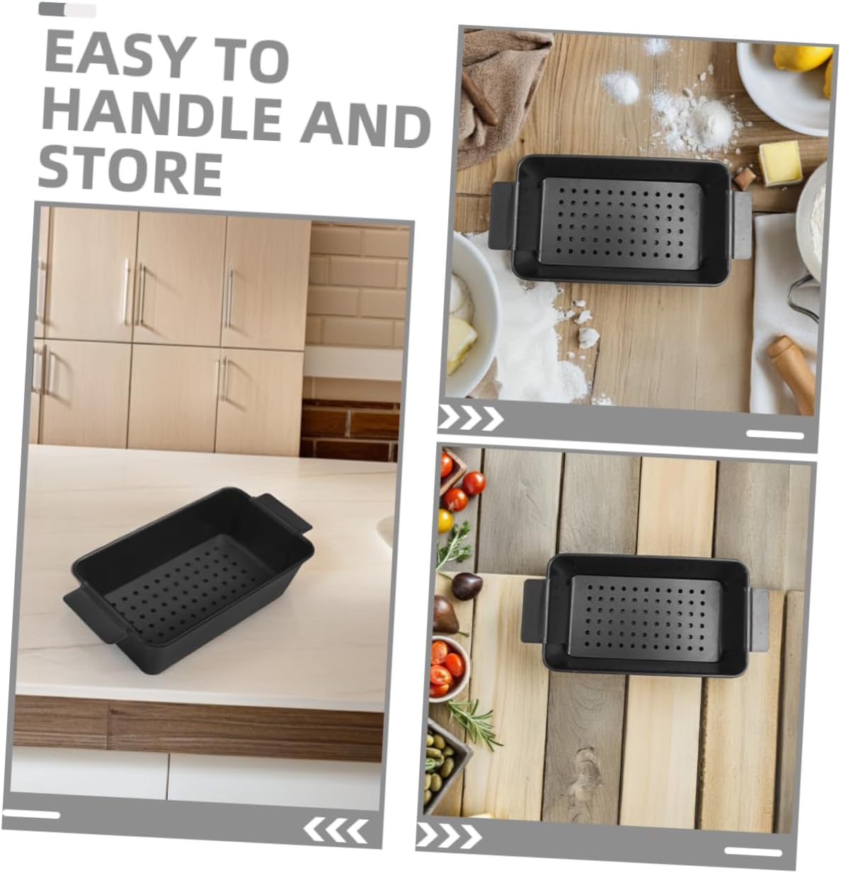 Cabilock 2pcs Non-stick Loaf Pan with Lid Heavy Duty Baking Molds for Bread and Cakes Versatile Kitchen Tool for Healthy Cooking