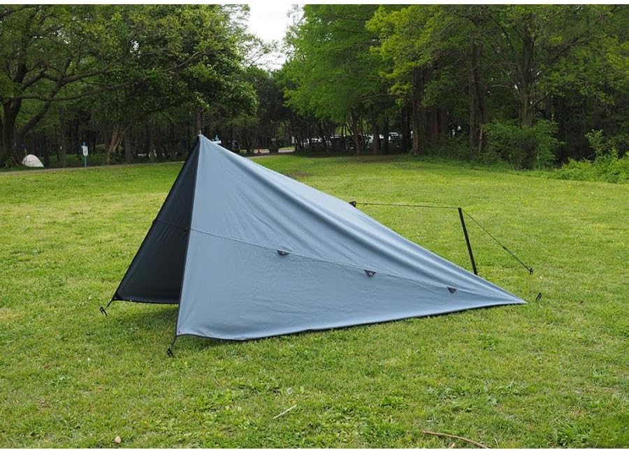 テンマクデザイン/男前タープ/グレー/スクエアタープ/ソロキャンプ