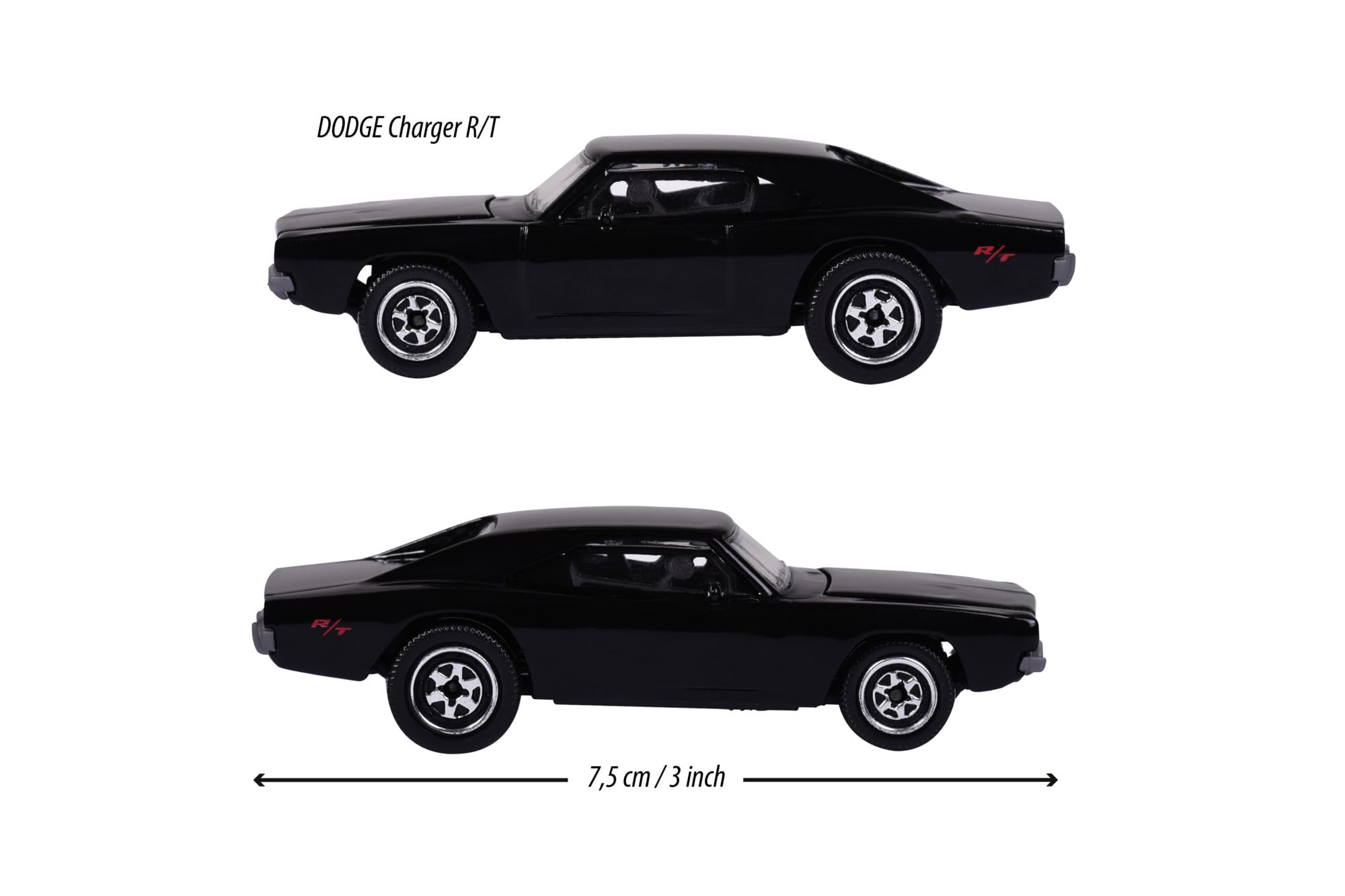 Majorette - Dodge Charger R/T Vintage samochód zabawkowy