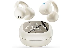 Light Yellow Ear Clip Earbuds