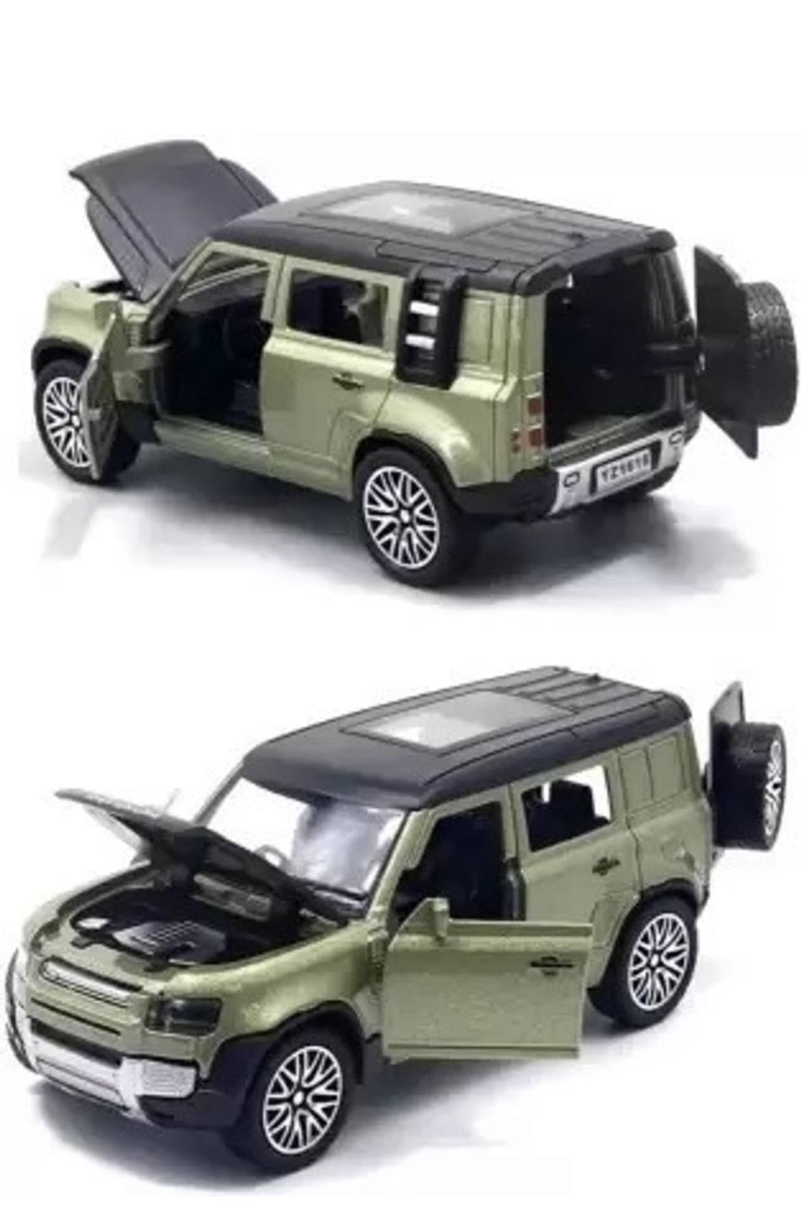 XCILLINCE TOYS Land Rover Defender Die-Cast Pull Along Toy Car