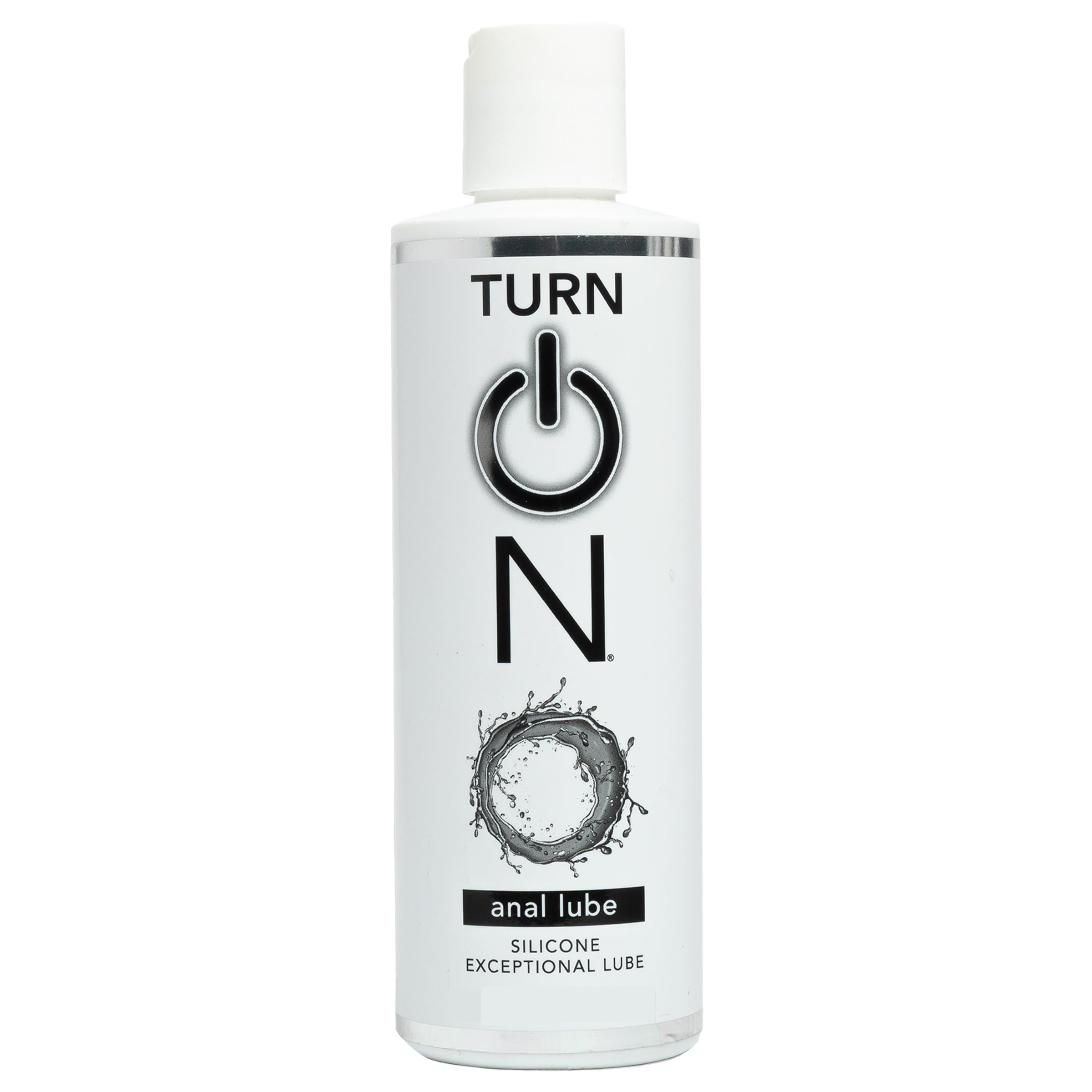 Turn On Silicone-Based Anal Personal Lubricant | Long-Lasting Glide for Backdoor Comfort, Condom Safe Lube for Men, Women & Couples, 32 fl oz Silicone-Based - Anal 32 Fl Oz (Pack of 1)