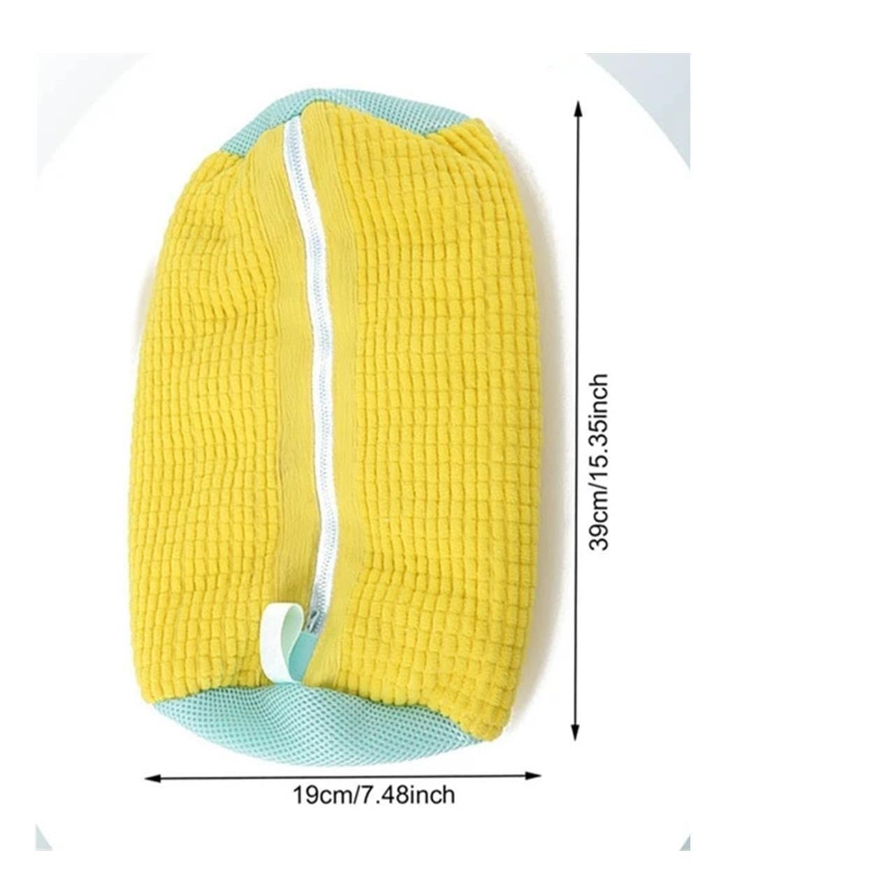 Schuhwaschmaschinen-Wäschebeutel, Wiederverwendbare Reinigung(Yellow)