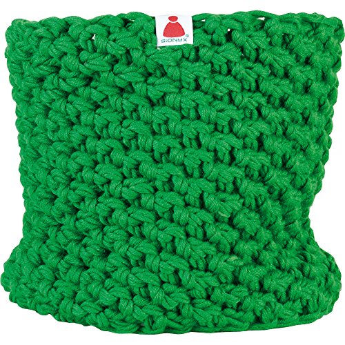 Preisvergleich Produktbild SmoothSensation dunkel grün Sionyx handgestrickter Schal