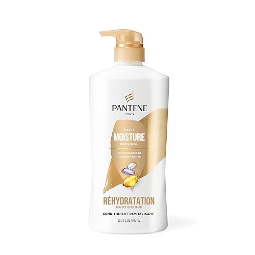 Miniatura 8 de Pantene Acondicionador Twin Pack con tratamiento para el cabello, renovación diaria de la humedad para cabello seco, seguro para cabello teñido