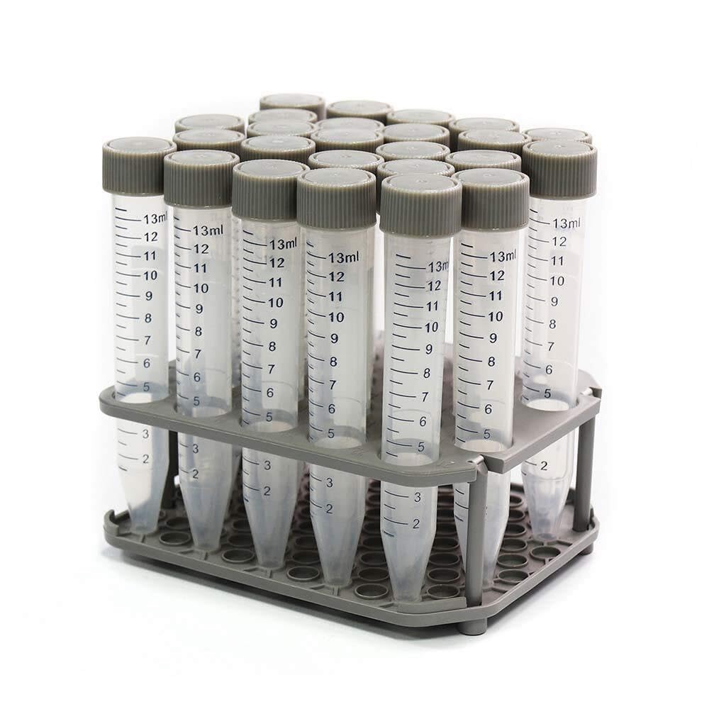 Provette per centrifuga 15 ml 50 pezzi, polipropilene autoclavabile, tappo a vite ermetico, sterile gamma, graduate(15ml 17x120mm 50pcs/bag)