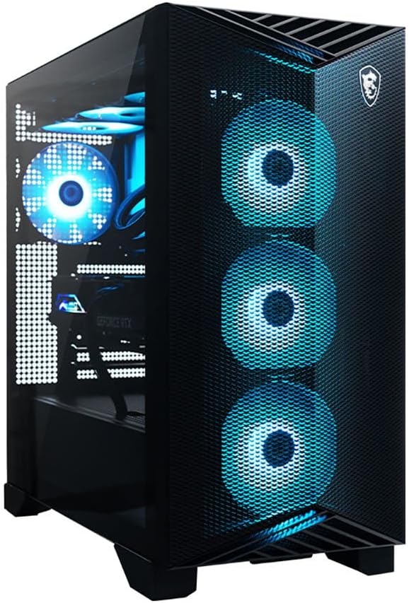 MSI Aegis Z2 Gaming Desktop: AMD R7-7700, Geforce RTX 5070, 32GB DDR5, 1TB M.2 NVMe SSD, Air Cooling, Wi-Fi 6E, VR-Ready, Window 11 Home: C7NVP-1449US