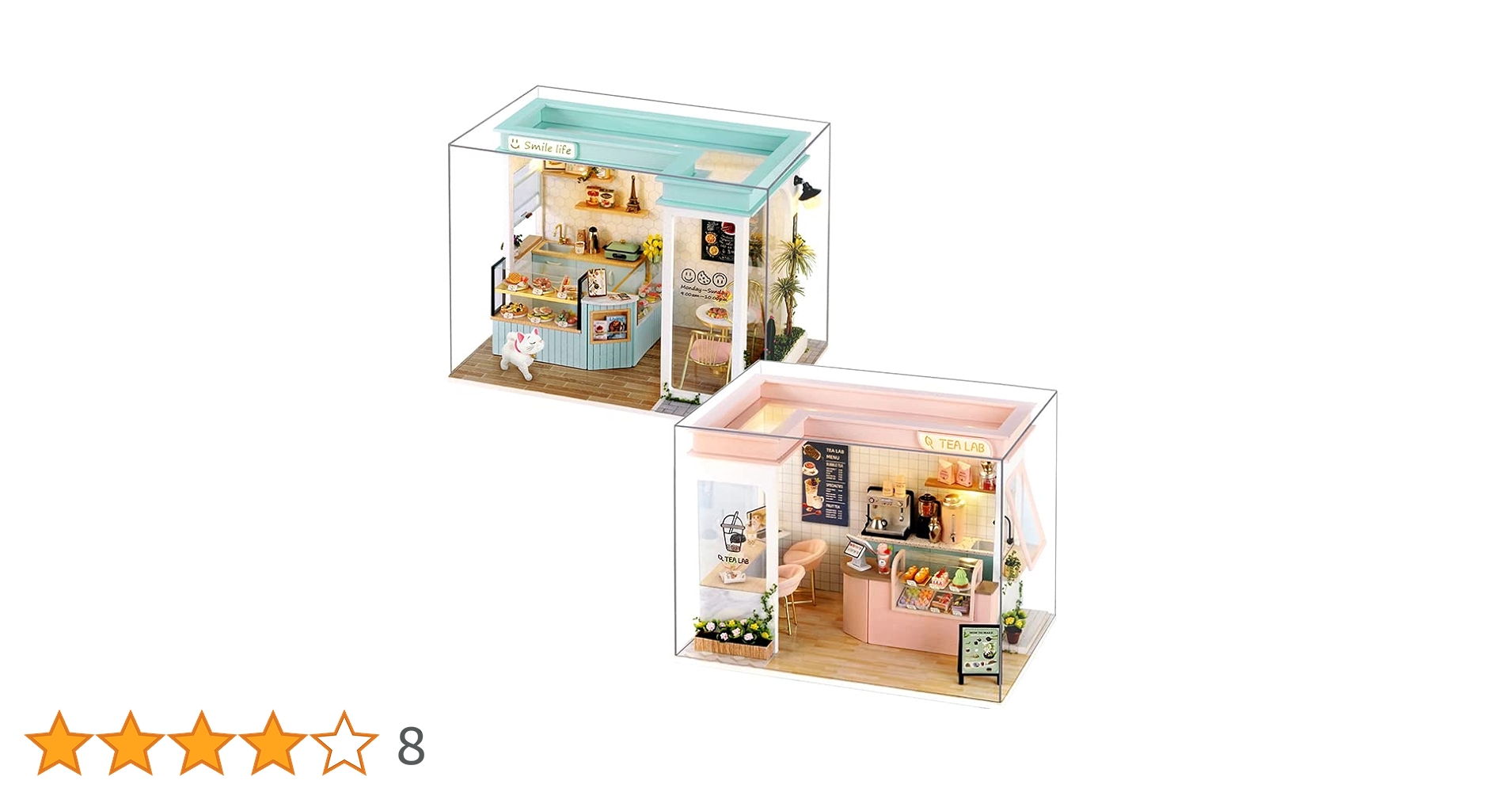 Amazon | (t-FREAK)ドールハウス 手作りキットセットミニチュア