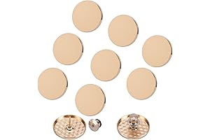 Extra Buttons with Exquisite Gold Button Covers