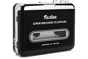 Reshow Cassette Player: Digitize Music from Tapes Easily!