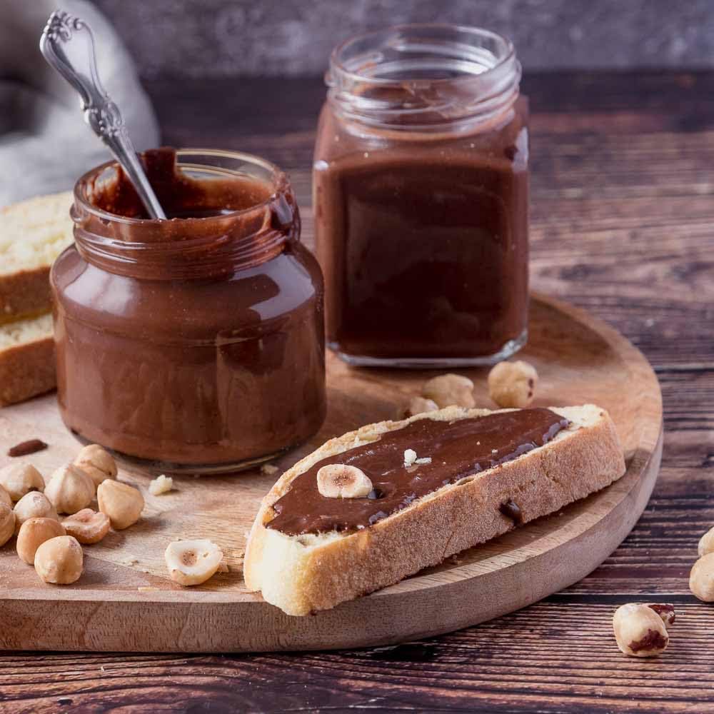 3 x Vegane Nutella, Pflanzliche Haselnusscreme, Aufstrich, Glutenfrei, Laktosefrei, Sparpackung (3 x 350 g)