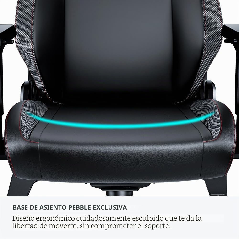 Secretlab Titan Evo Lite en BLACK3 Prime SoftWeave - Silla reclinable para computadora ergonómica y resistente con reposabrazos 4D y soporte lumbar, color negro