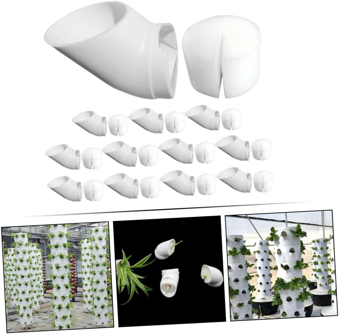 BESPORTBLE 3sets Ahope Hydroponic Growing Planting Cups for Hydroponics for Orchids Water Plant