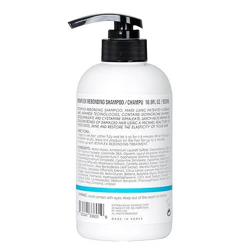 Miniatura 2 de BONPLEX Champú Rebonding 169 oz