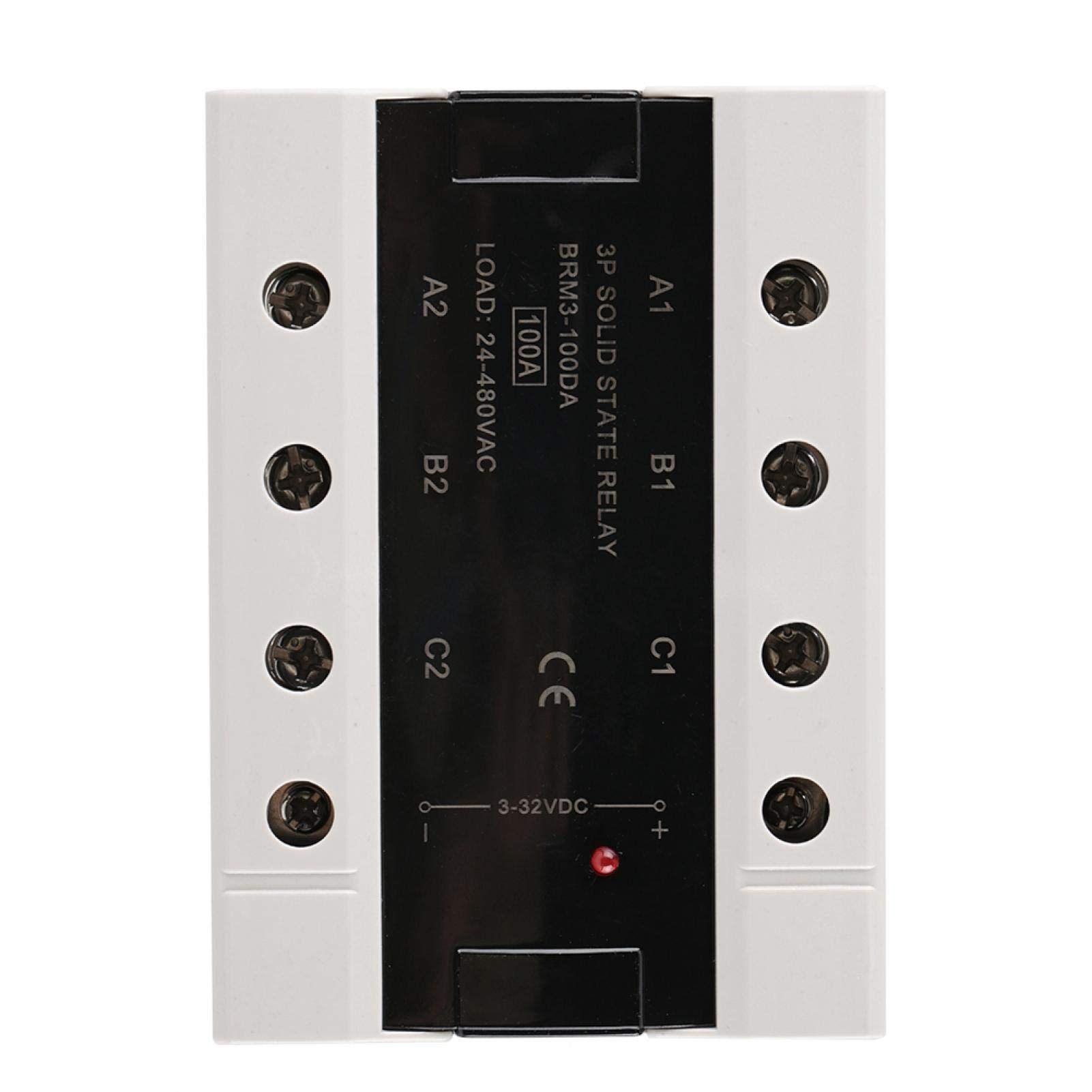 Relé de estado sólido trifásico de carga 24-480VAC 100DA/120DA con sello de protección de seguridad(BRM3-120DA)