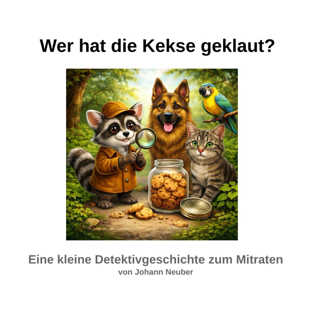 Lino der Waschbär – Kleine Detektivgeschichten: Wer hat die Kekse geklaut?