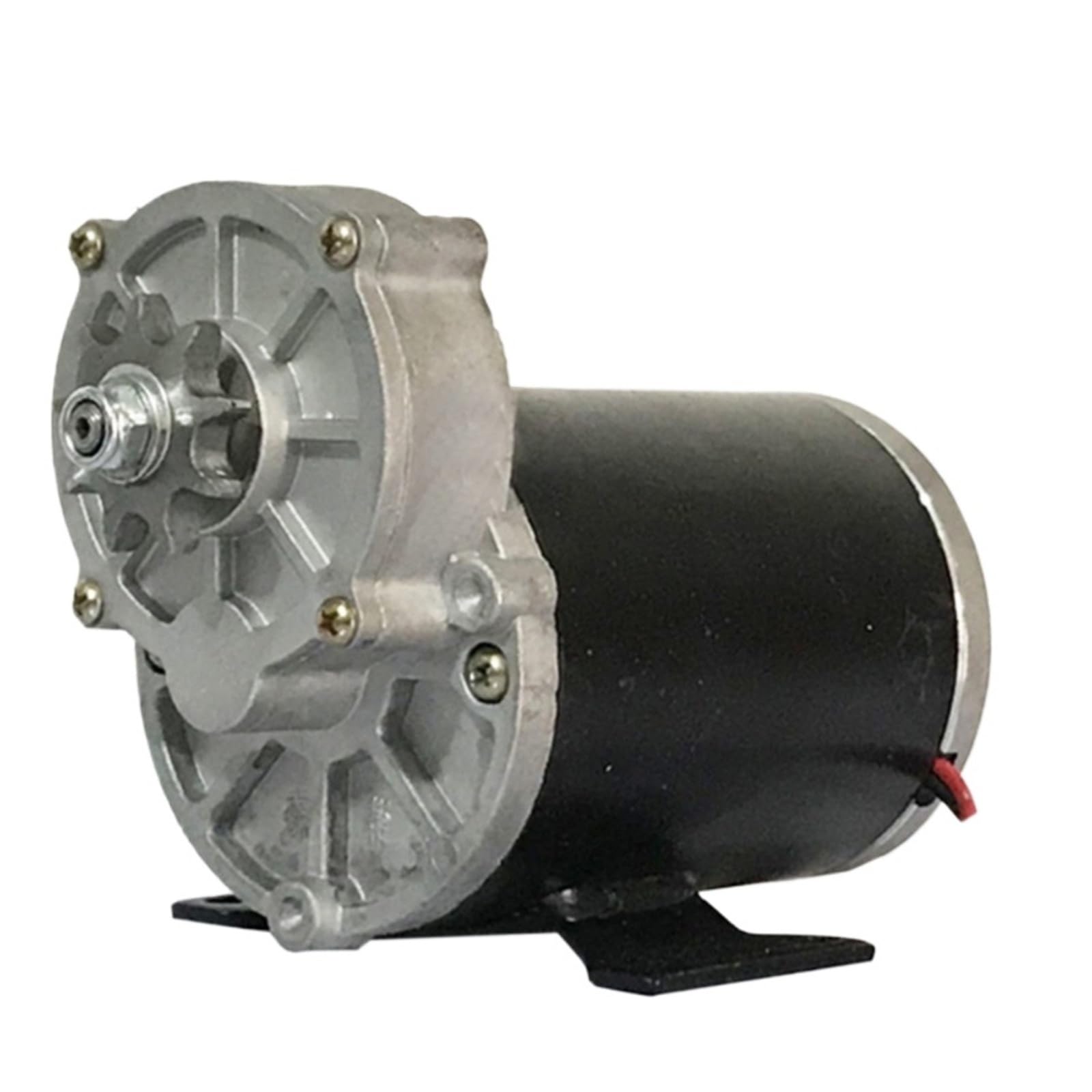 Motore con riduttore CC da 12 V, 24 V, 500 W, 200 giri/min, 9 denti/14 denti, motore for fertilizzazione ad alta coppia, pignone multiuso per barca, auto(500W 200R 9 teeth,24V)