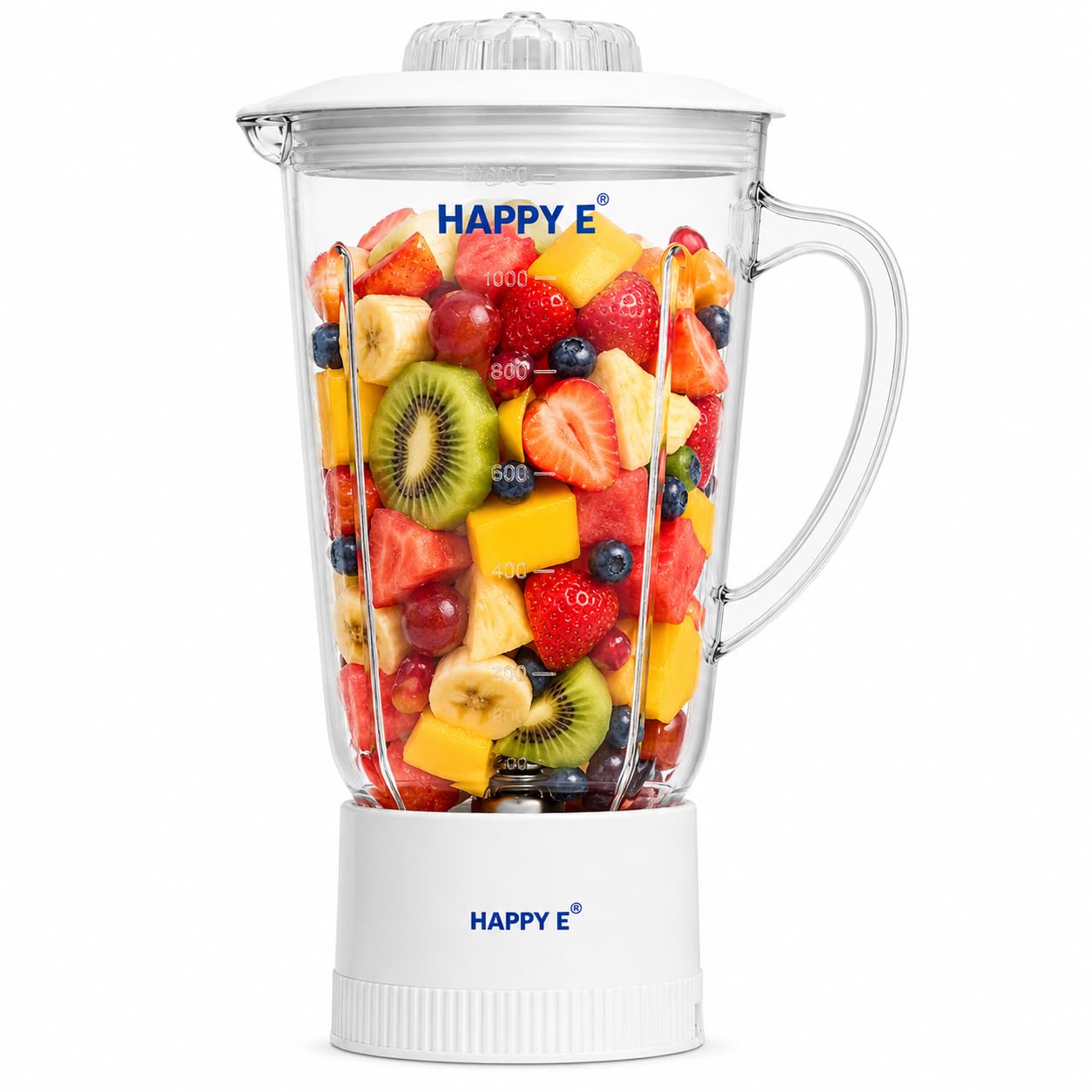 HAPPY E 1.5L Plastic Jar ONLY for JMG/Juicer Mixer Grinder | Compatible with Maharaja, Prestige, Sumeet, Orient, Crompton, etc. | Airtight Lid | Heavy Duty Jar | 6-Teeth Coupler, L- Type Lock-image-10