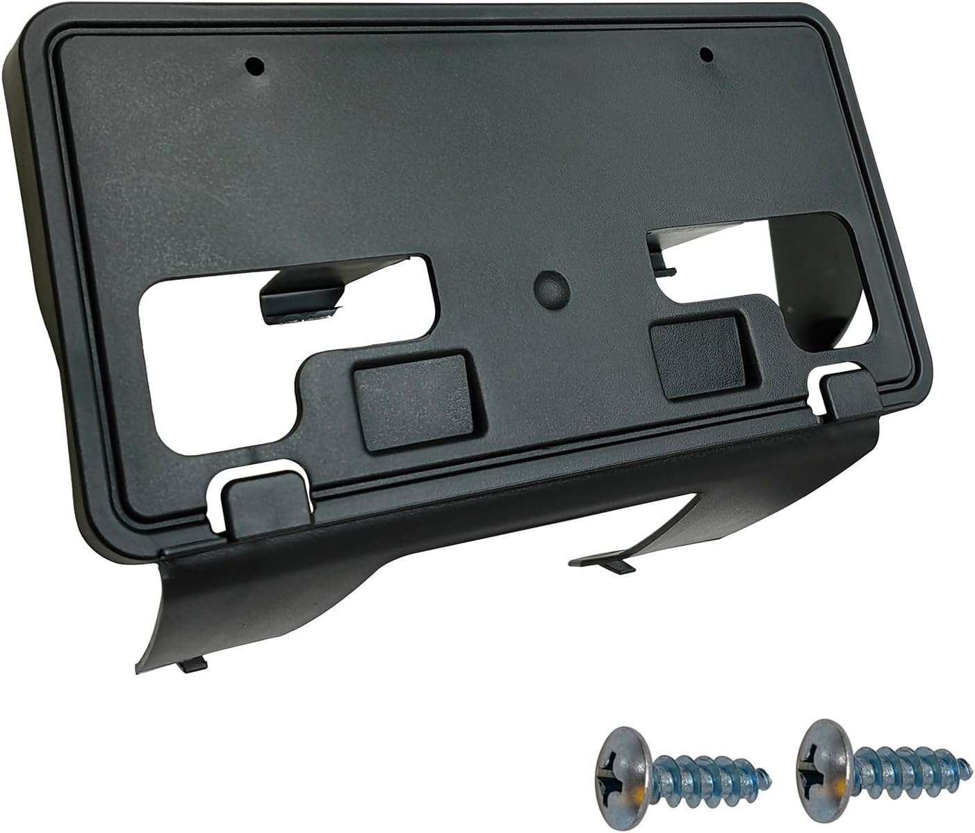 Front Bumper License Plate Frame Bracket Holder Compatible with 2023 2024 2025 Ford F250 F350 Super Duty PC3Z-17A385-AA