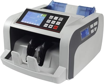 2820P Money Counter Fake Notes Detector PKR USD EUR Bill Pakistani Rupee Counting Machine