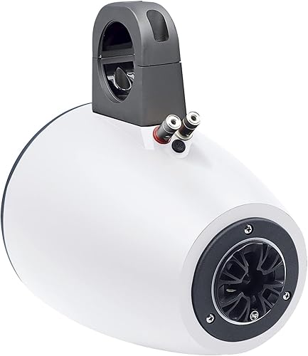 Miniatura 2 de Audiopipe APMP-801WETW - Carcasa compacta de 8 pulgadas para altavoz estéreo direccional multipropósito para audio de automóvil, marina, UTV y